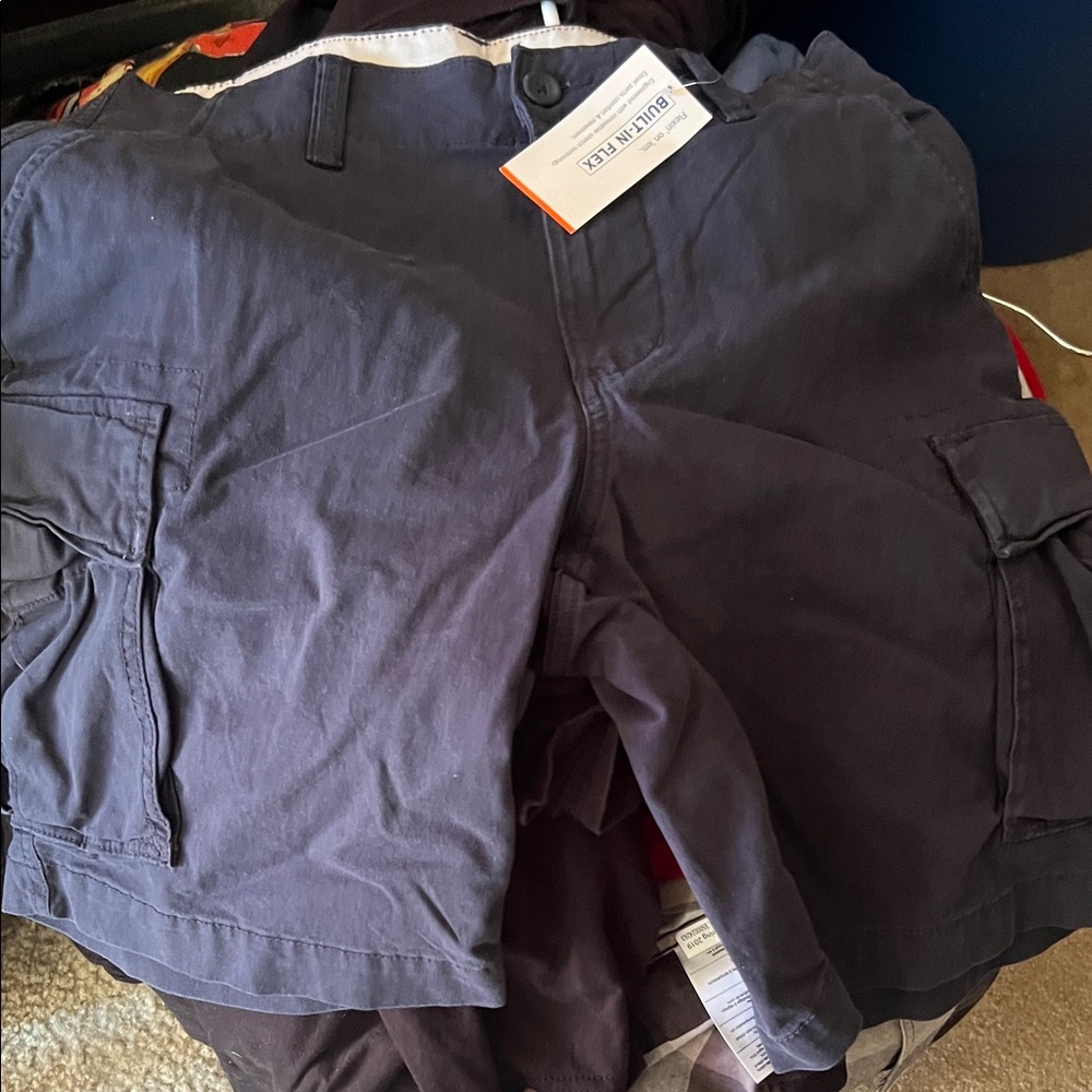 Old Navy Dark Blue Cargo Shorts